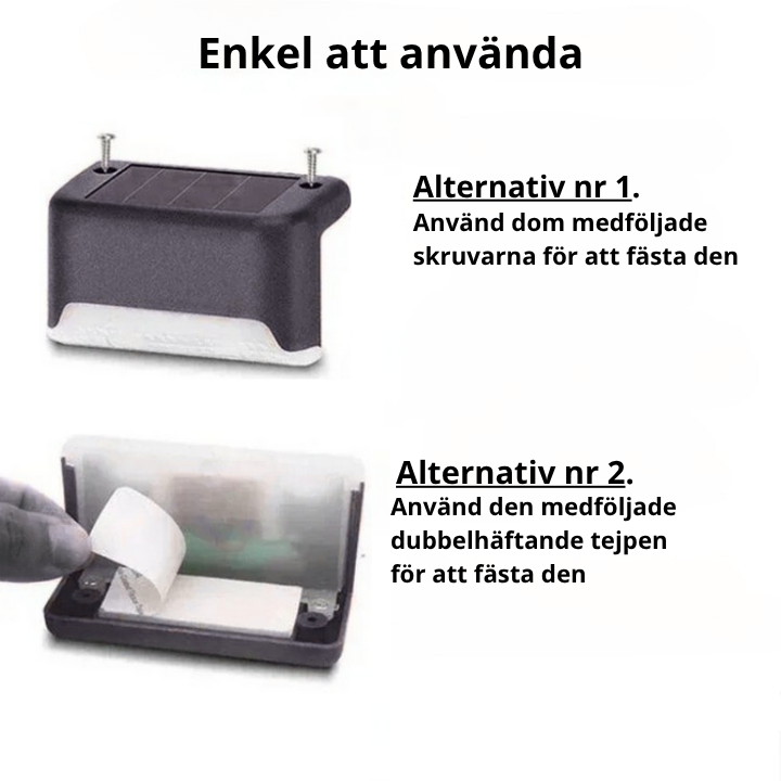 Nordglöd™ | Solcellsdriven Utomhuslampa