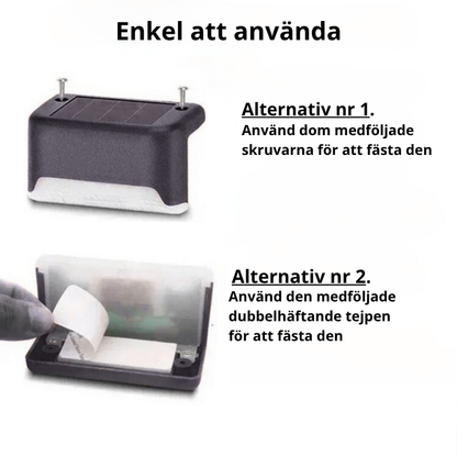 Nordglöd™ | Solcellsdriven Utomhuslampa
