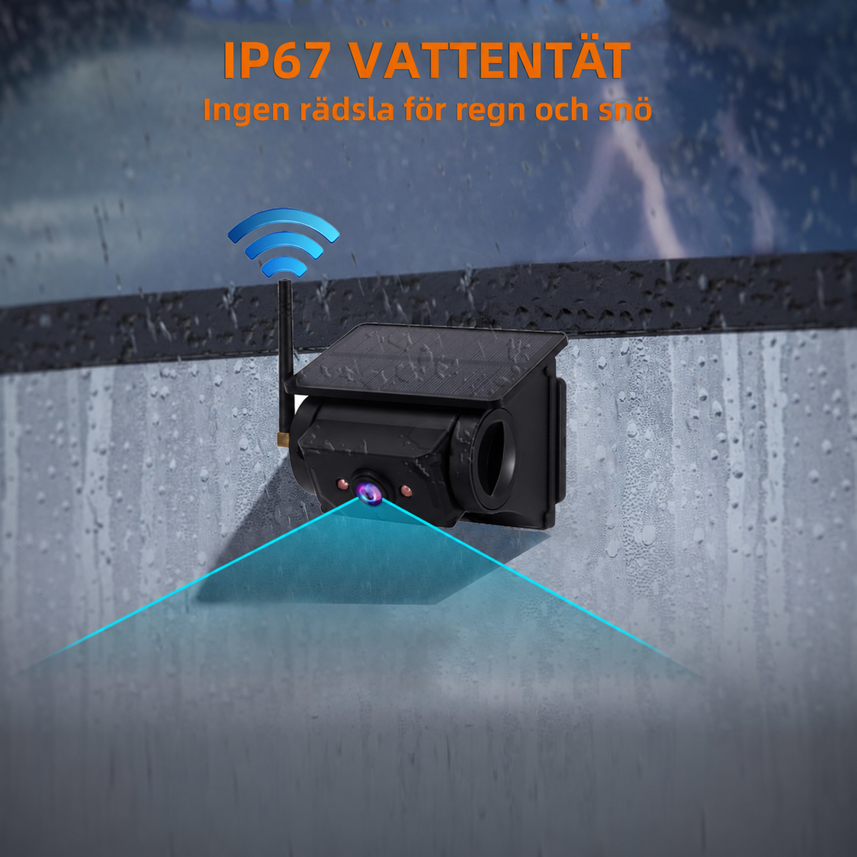 Väktor™ | Trådlöst HD-backkamerasystem 1080p HD