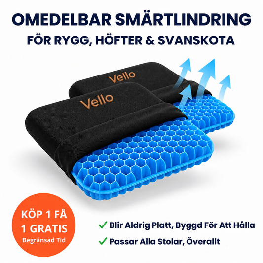 Valora™ – Premium 100% Gel-sittdyna