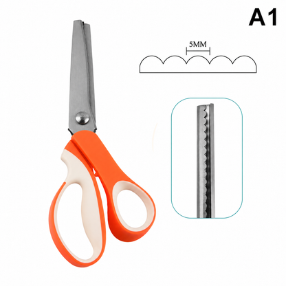 EasyCut™ | Skapa perfekta vågiga kanter på några sekunder.