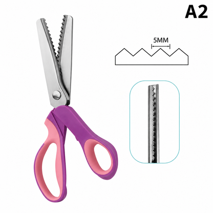 EasyCut™ | Skapa perfekta vågiga kanter på några sekunder.