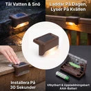 Nordglöd™ | Solcellsdriven Utomhuslampa
