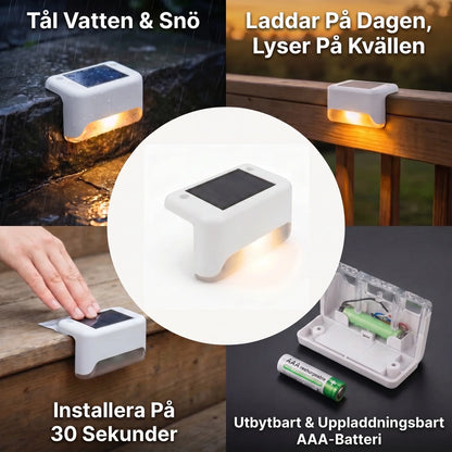 Nordglöd™ | Solcellsdriven Utomhuslampa